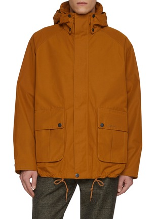 Main View - Click To Enlarge Main View - Click To Enlarge - BARBOUR - Re-Engineered Hooded Showerproof Wading Spey Jacket