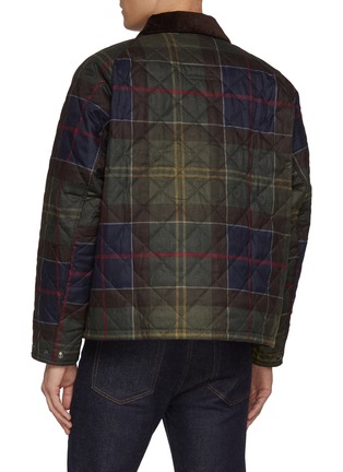 Back View - Click To Enlarge - BARBOUR - Tartan Transport Quilted Jacket