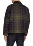 Back View - Click To Enlarge - BARBOUR - Tartan Transport Quilted Jacket