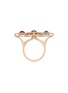 Detail View - Click To Enlarge - ROBERTO COIN - Venetian Princess 18K Rose Gold Ruby Tanzanite Topaz Rubellite Citrine Ring — EU 52