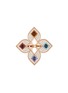 Main View - Click To Enlarge - ROBERTO COIN - Venetian Princess 18K Rose Gold Ruby Tanzanite Topaz Rubellite Citrine Ring — EU 52