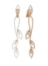 Main View - Click To Enlarge - ROBERTO COIN - Diamond Princess Diamond Ruby Earrings