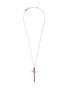 Main View - Click To Enlarge - ROBERTO COIN - Tiare 18K Rose Gold Mother Of Pearl Rubellite Ruby Necklace