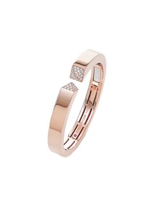 Main View - Click To Enlarge - ROBERTO COIN - Sauvage Privé 18K Rose Gold Diamond Ruby Bangle