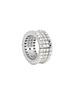 Main View - Click To Enlarge - ROBERTO COIN - Rocks & Diamonds 18K Rose Gold Diamond Ruby Ring — EU 53