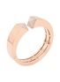 Main View - Click To Enlarge - ROBERTO COIN - Sauvage Privé 18K Rose Gold Diamond Ruby Bangle