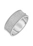 Main View - Click To Enlarge - ROBERTO COIN - Rocks & Diamonds 18K White Gold Diamond Ruby Bangle