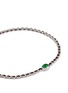 Detail View - Click To Enlarge - LC COLLECTION LABEL - 18K White Gold Jadeite Thread Bracelet