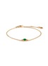 Main View - Click To Enlarge - LC COLLECTION LABEL - 18K Gold Diamond Jadeite Bracelet