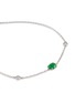 Detail View - Click To Enlarge - LC COLLECTION LABEL - 18K White Gold Diamond Jadeite Bracelet