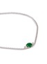 Detail View - Click To Enlarge - LC COLLECTION LABEL - 18K White Gold Diamond Jadeite Bracelet