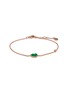 Main View - Click To Enlarge - LC COLLECTION LABEL - 18K Rose Gold Diamond Wulu Jadeite Bracelet