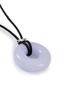 Detail View - Click To Enlarge - SAMUEL KUNG - Lavender Jade Hoop Pendant