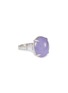 Main View - Click To Enlarge - SAMUEL KUNG - 18K White Gold Lavender Jade Diamond Ring — US 6.5