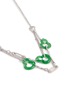 Detail View - Click To Enlarge - SAMUEL KUNG - 18K White Gold Jadeite Diamond Necklace