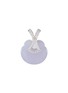 Detail View - Click To Enlarge - SAMUEL KUNG - 18K White Gold Lavender Jade Diamond Pendant