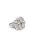 Main View - Click To Enlarge - SAMUEL KUNG - 18K White Gold Jade Diamond Ring — US 6.5