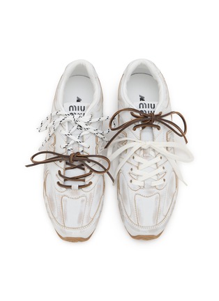 Detail View - Click To Enlarge - MIU MIU - X New Balance 530 Women's Sneakers