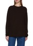 GUEST IN RESIDENCE Oversized Crewneck Cashmere Knit Sweater