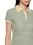  - GUEST IN RESIDENCE - Chevron Shrunken Cashmere Knit Polo Shirt