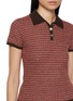  - GUEST IN RESIDENCE - Chevron Shrunken Cashmere Knit Polo Shirt