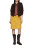 Figure View - Click To Enlarge - GUEST IN RESIDENCE - Chevron Shrunken Cashmere Knit Polo Shirt