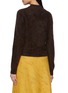 Back View - Click To Enlarge - GUEST IN RESIDENCE - Grizzly Brushed Cashmere Cardigan