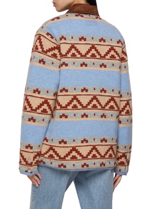 Back View - Click To Enlarge - GUEST IN RESIDENCE - Western Industry Wool Cashmere Jacket