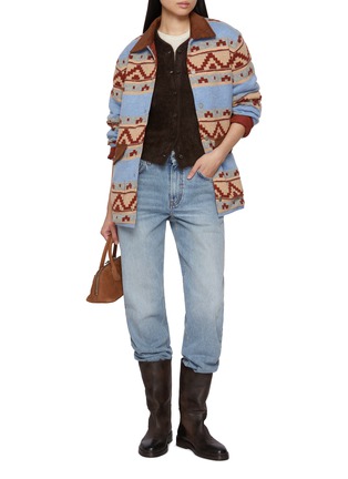 Figure View - Click To Enlarge - GUEST IN RESIDENCE - Western Industry Wool Cashmere Jacket