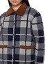  - GUEST IN RESIDENCE - Reversible Quilted Plaid Liner Wool Cashmere Jacket