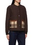 Detail View - Click To Enlarge - GUEST IN RESIDENCE - Reversible Quilted Plaid Liner Wool Cashmere Jacket