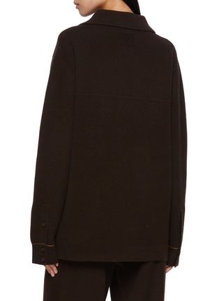 Back View - Click To Enlarge - GUEST IN RESIDENCE - Industry Cashmere Jacket
