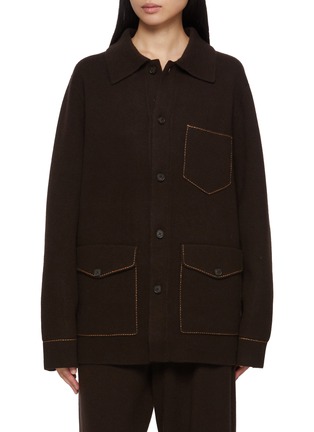 Main View - Click To Enlarge - GUEST IN RESIDENCE - Industry Cashmere Jacket