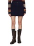 Main View - Click To Enlarge - GUEST IN RESIDENCE - Jean Cashmere Wool Knit Mini Skirt