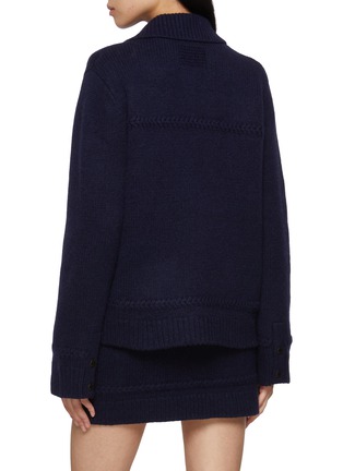 Back View - Click To Enlarge - GUEST IN RESIDENCE - Jean Cashmere Wool Jacket