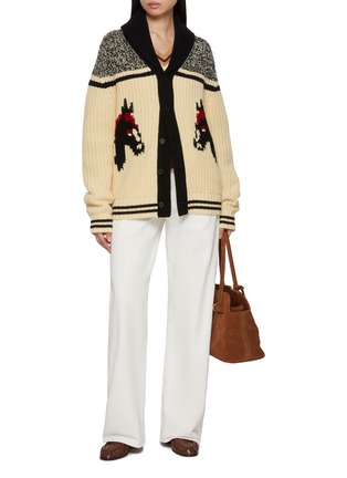 Figure View - Click To Enlarge - GUEST IN RESIDENCE - Rodeo Wool Cashmere Knit Cardigan