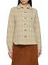 Main View - Click To Enlarge - GUEST IN RESIDENCE - Dylan Plaid Cashmere Shirt