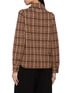 Back View - Click To Enlarge - GUEST IN RESIDENCE - Dylan Plaid Cashmere Shirt