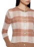  - GUEST IN RESIDENCE - Shadow Plaid Wool Knit Cardigan