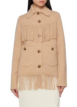 Main View - Click To Enlarge - GUEST IN RESIDENCE - Western Fringe Jacket