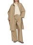 Figure View - Click To Enlarge - THE LOOM - Caped Cotton Coat