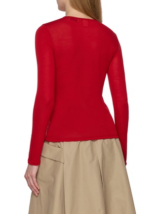 Back View - Click To Enlarge - THE LOOM - See Through Long Sleeve T-Shirt