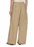 Back View - Click To Enlarge - THE LOOM - Drawstring Waist Wide Leg Cotton Pants