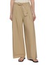 Main View - Click To Enlarge - THE LOOM - Drawstring Waist Wide Leg Cotton Pants