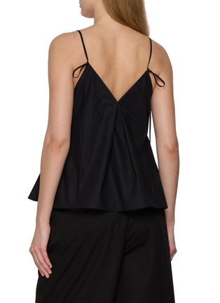 Back View - Click To Enlarge - THE LOOM - Pleated Cotton Camisole