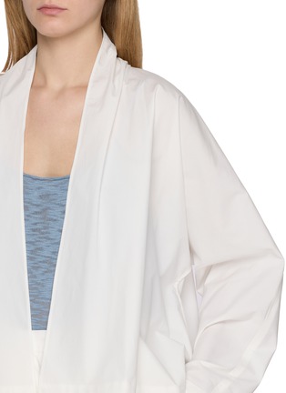  - THE LOOM - Shawl Collar Cotton Open Jacket