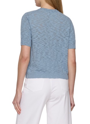 Back View - Click To Enlarge - THE LOOM - X Lane Crawford Short Sleeve Cardigan