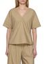 Main View - Click To Enlarge - THE LOOM - Dolman Sleeve V-Neck Cotton Top