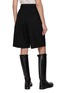 Back View - Click To Enlarge - THE LOOM - High Waist Pleated Front Wool Shorts