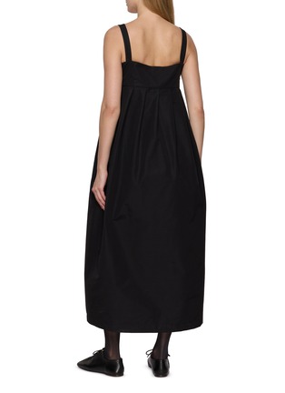 Back View - Click To Enlarge - THE LOOM - Moon Square Neck Gathered Dress